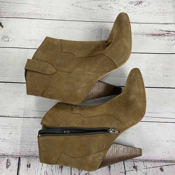 Steve Madden “PETTRRA” olive ankle booties size 9 - Picture 5 of 8